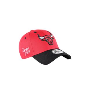 כובע NEW ERA לגברים בגוון אדום-שחור