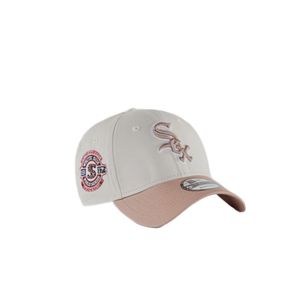 כובע NEW ERA לגברים בגוון אפור-ורוד