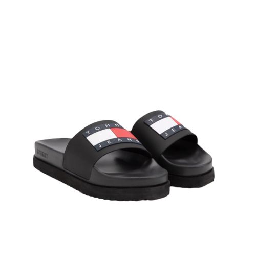 כפכף TOMMY JEANS מידות 36-41 לגברים בגוון שחור
