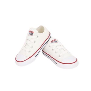נעל CONVERSE נמוך לבן מידות 20-35 לילדים