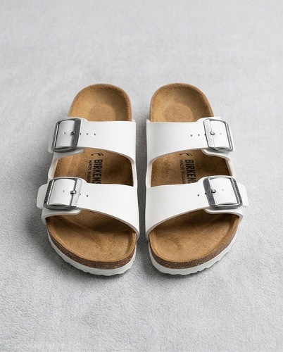 כפכף BIRKENSTOCK מידות 26-34 לילדים בגוון לבן