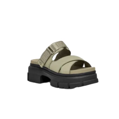 כפכף UGG ASHTON SLIDE ירוק זית מידות 36-41 לנשים