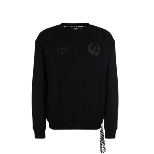 סוויטשרט AINKER מידות s-xl לגברים בגוון שחור