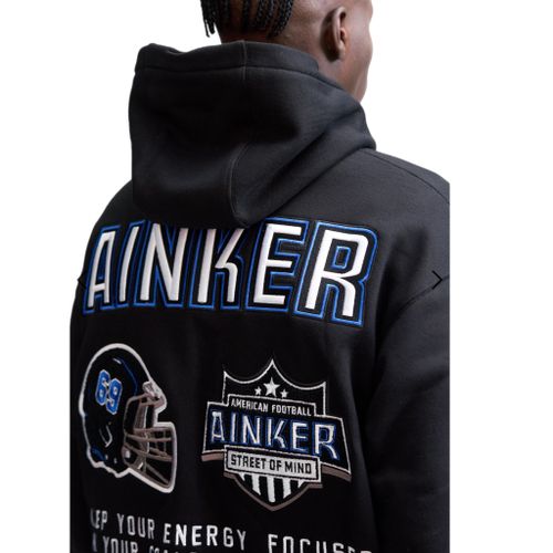 קפוצון AINKER מידות s-xl לגברים בגוון שחור