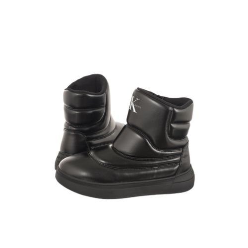 מגף CALVIN KLEIN מידות 28-39 לילדים בגוון שחור מרופד