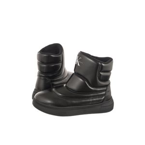 מגף CALVIN KLEIN מידות 28-39 לילדים בגוון שחור מרופד