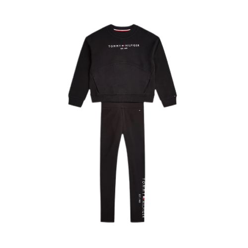 חליפת טייץ TOMMY HILFIGER שחורה מידות 12M-16T לילדים