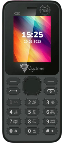טלפון כשר דור 4 ציקלון Cyclone X30
