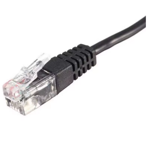 כבל מתאם RJ11 זכר ל 3.5mm AUX pl נקבה