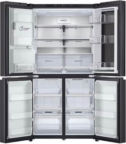 מקרר ‏מקפיא תחתון LG GR730BINS ‏638 ‏ליטר