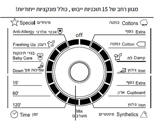 מייבש כביסה 7 ק