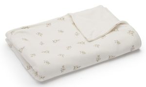 ציפה מעוצבת לשמיכת תינוק 100% כותנה - פריחת הכלנית