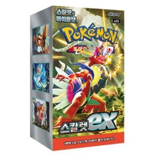קלפי פוקימון בוסטר בוקס קוריאני סקארלט Pokemon Korean Scarlet Booster Box