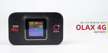 מודם/ראוטר סלולארי 4G עם מסך צבעוני OLAX MF982