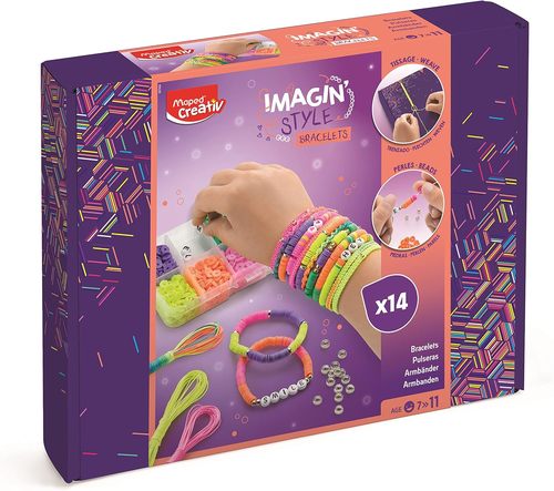 ערכת יצירת צמידים Maped Creativ Imagin' Style BRACELETS 