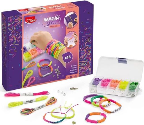 ערכת יצירת צמידים Maped Creativ Imagin' Style BRACELETS 