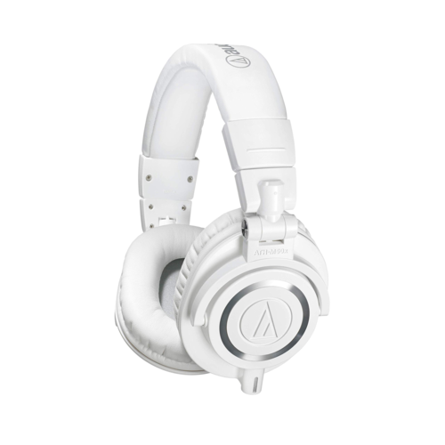 אוזניות אולפן Audio Technica ATH-M50XWH צבע לבן