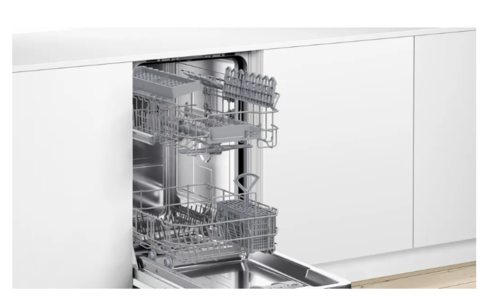 מדיח כלים צר אינטגרלי מלא Bosch דגם Serie 2 SPV2HKX42E
