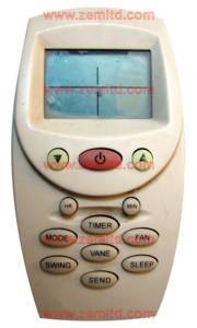 שלט חלופי למזגן ספקטרה ZM9075 SPECTRA