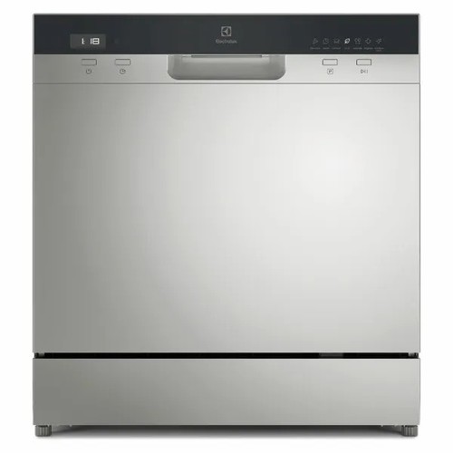 מדיח כלים קומפקטי Electrolux EFC3862MS – נירוסטה, 8 מערכות כלים, על השיש, 55 ס