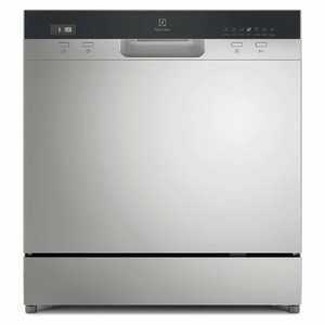 מדיח כלים קומפקטי Electrolux EFC3862MS – נירוסטה, 8 מערכות כלים, על השיש, 55 ס"מ