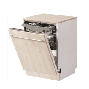 מדיח כלים אינטגרלי רחב DeLonghi WMD-85I צבע נירוסטה רוחב 60 ס״מ  14 מערכות כלים