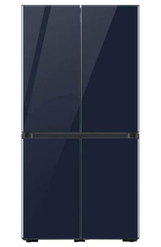 מקרר 4 דלתות 636 ליטר Samsung RF70DB9125 BLUE  Bespoke כחול נייבי