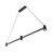 מנורת תלייה שחור SEGNO UP&DOWN 3X5W אור חם NISKO