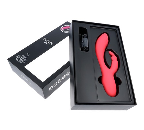 V9 PINK RECHARGEABLE TAPPING VIBRATOR