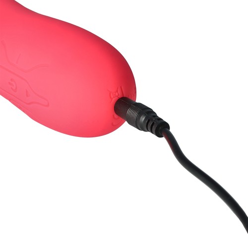 V9 PINK RECHARGEABLE TAPPING VIBRATOR