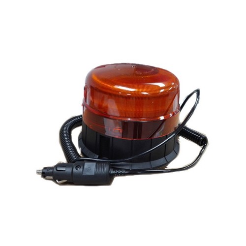 פנס LED 12-24V מהבהב + צ'קלקה כתום מגנטי ROHER