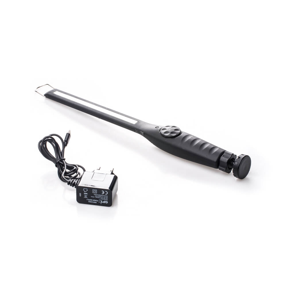 פנס מוסכים מקצועי נטען 900 לומן ULTRA SLIM LINSON & BRIGHT