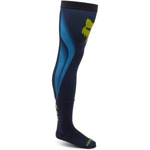 גרבי רכיבה פוקס צהוב -  FOX FLEXAIR KNEE BRACE SOCKS V25