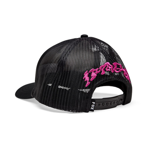 כובע פוקס שחור - FOX TRUCKER HELLO FUTURE ADJSUTABLE HAT V25