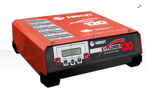 מטען מצברים דיגיטלי מקצועי 100A 12V כולל ליתיום HELVI