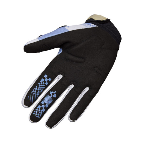 כפפות רכיבה פוקס תכלת / לבן - FOX 180 DIGI IMAGE GLOVE V25