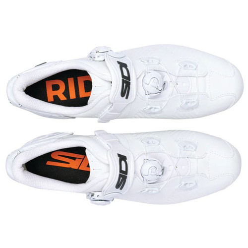 נעלי רכיבה לאופני כביש סידי לבן - SIDI WIRE 2S ROAD SHOES