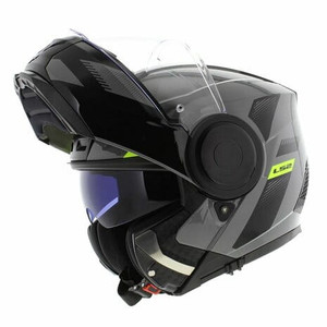 קסדה נפתחת אל אס 2 שחור / צהוב - LS2 FF902 SCOPE