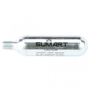 מיכל ניפוח גלגלי אופניים 16 גרם - SUMART