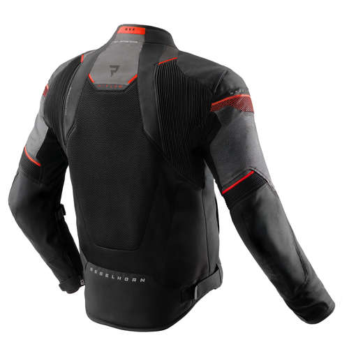 מעיל רב עונתי רבל הורן שחור / אפור / אדום  - REBELHORN HIFLOW V TEXTILE JACKET