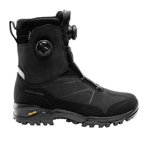 מגף אדונצ'ר קצר רבלהורן שחור - REBELHORN DEFENDER-X BOOTS