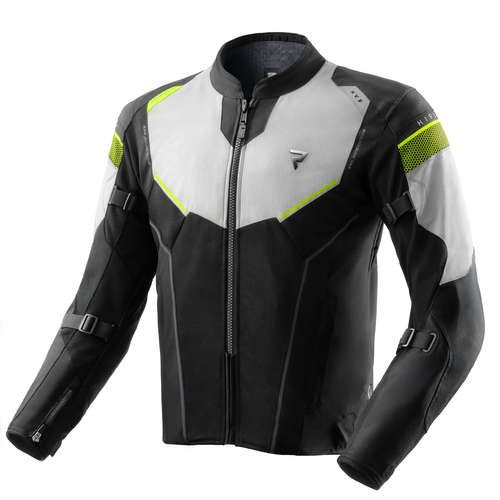 מעיל רב עונתי רבל הורן שחור / אפור / צהוב  - REBELHORN HIFLOW V TEXTILE JACKET