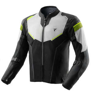 מעיל רב עונתי רבל הורן שחור / אפור / צהוב  - REBELHORN HIFLOW V TEXTILE JACKET