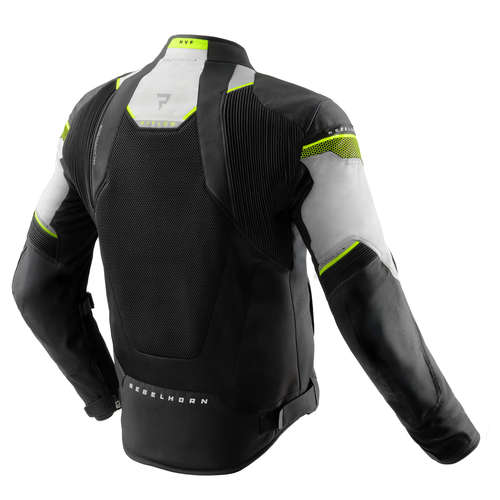 מעיל רב עונתי רבל הורן שחור / אפור / צהוב  - REBELHORN HIFLOW V TEXTILE JACKET