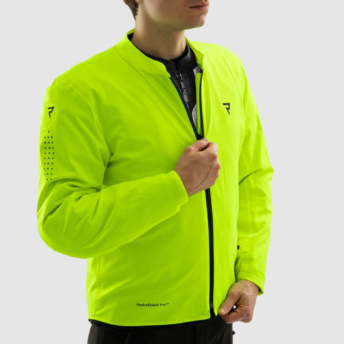 מעיל רב עונתי רבל הורן שחור / אפור / צהוב  - REBELHORN HIFLOW V TEXTILE JACKET