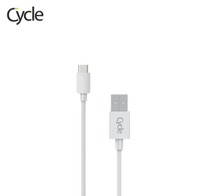 כבל טעינה והעברת נתונים חיבור טייפ סי Cycle CY-T2 Type-C באורך 2 מטר