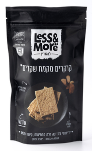 קרקרים מקמח שקדים 120 גרם לס אנד מור