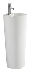 כיור חרס עומד גימור לבן מט 9605MW