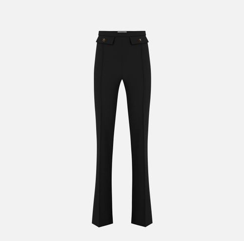 Double crêpe trousers