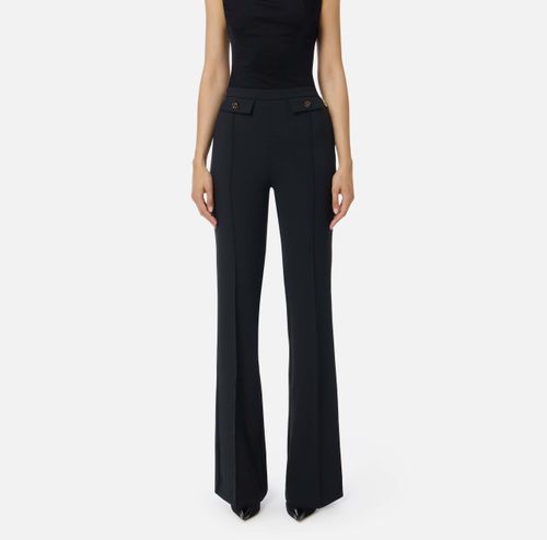 Double crêpe trousers